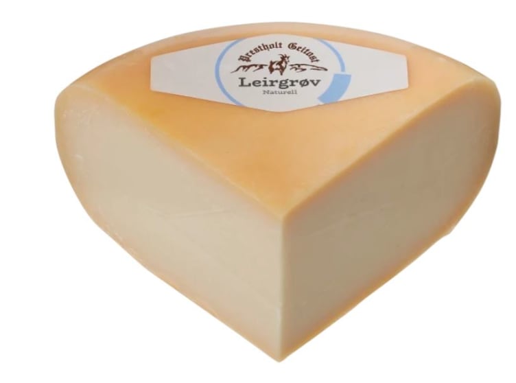 Leirgrøv Lagret 6+ Mnd,Prestholt Geitost