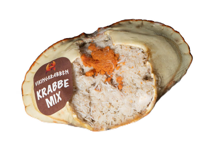 Krabbeskjell Håndrenset pr stykk Vikingkrabben