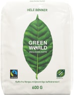 Green World Kaffe Dobbel Hele Bønner