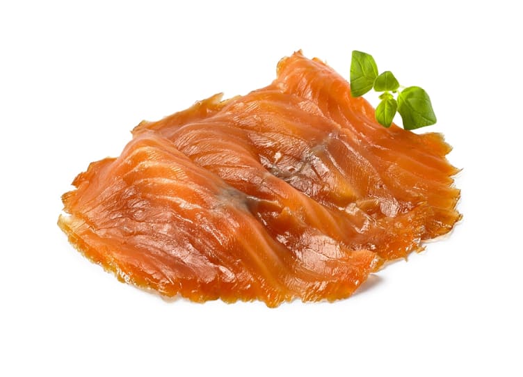 Kaldrøkt Laks skiver Naturell Oppdrett