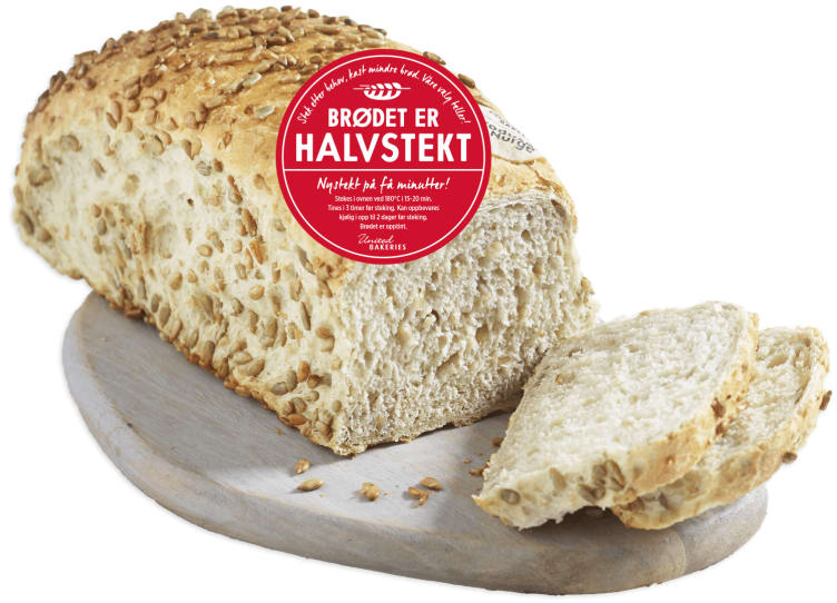 Fransk Solsikkebrød Halvstekt