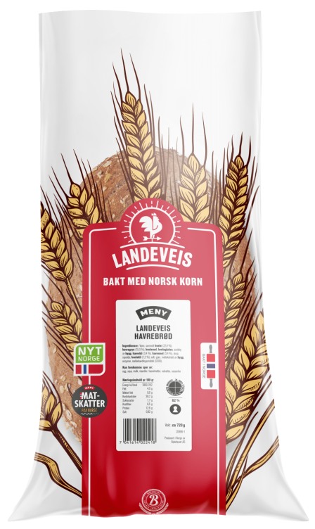 Havrebrød Landevei 750g