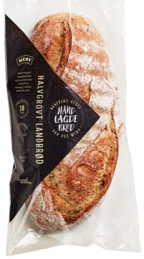 Halvgrovt Landbrød 790g Håndlagd