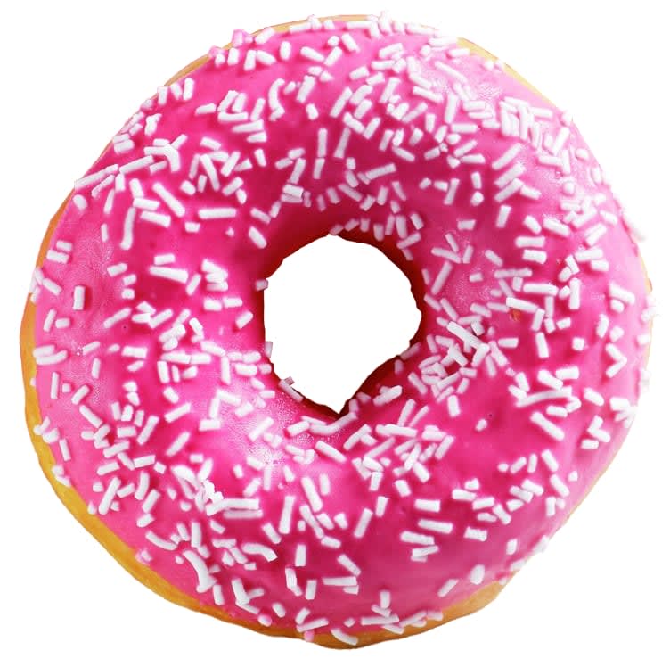 Donut Bringebærsmak 78g