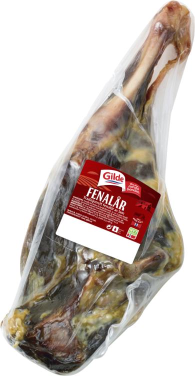 Fenalår Av Lam m/Ben hel Ca1,7kg Gilde