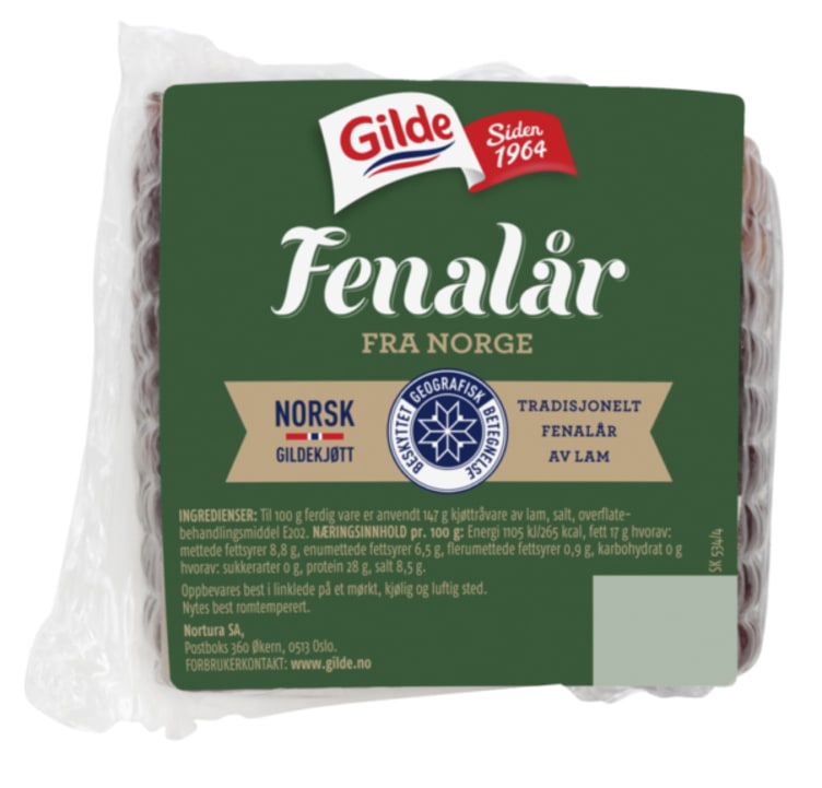 Fenalår Bit Ca500g Gilde