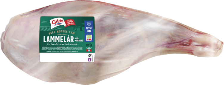 Lammelår m/Mørbrad Ca3,1kg Gilde