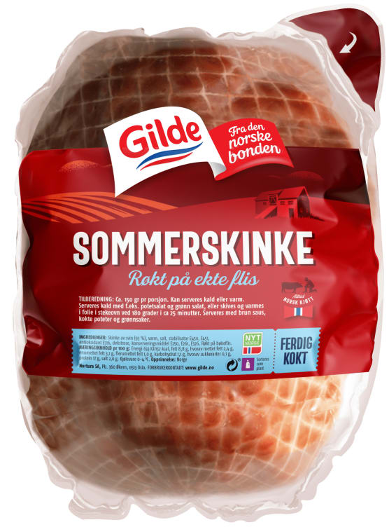 Sommerskinke Røkt På Flis 1,1kg Gilde