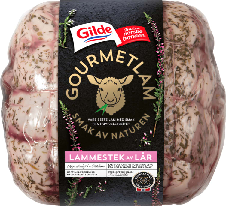 Lammestek Av Lår Ca1,1kg Gourmetlam