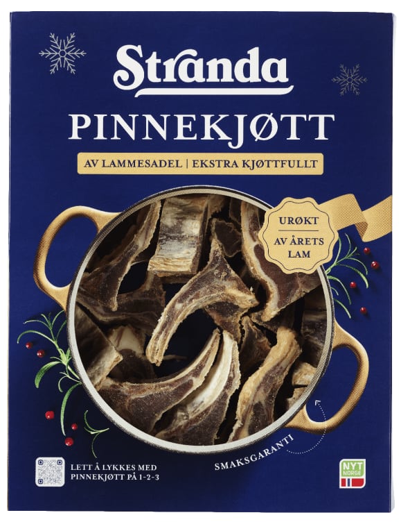 Pinnekjøtt Urøkt Av Lammesadel Ca1,5kg Stranda