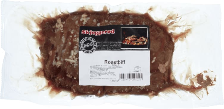 Roastbiff Marinert ca 1,5kg Skjeggerød