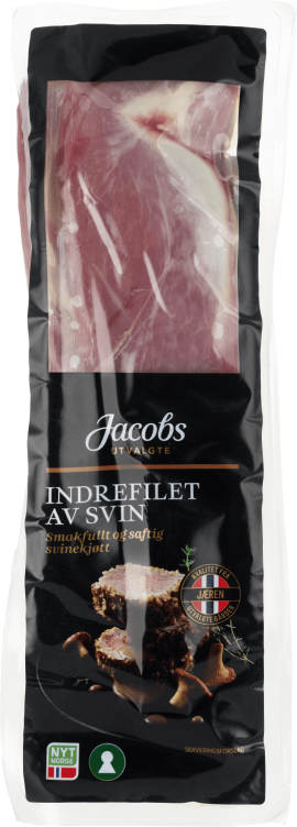 Svin Indrefilet Ca500g Jacobs Utvalgte