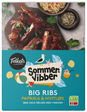 Svin Big Ribs Ca500g Folkets