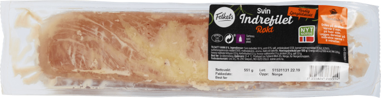 Product Image for Svin Indrefilet Røkt Sous Vide Ca500g Folkets