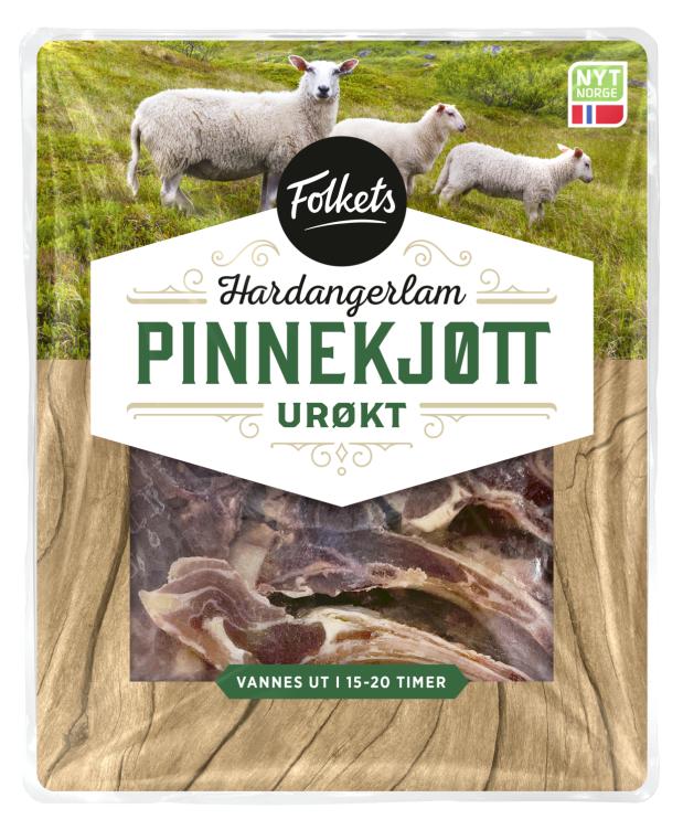 Pinnekjøtt Urøkt Hardangerlam Ca1,8kg Folkets