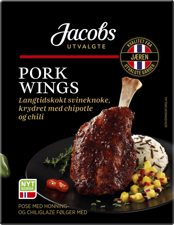 Pork Wings Sous Vide Ca600g Jacobs Utvalgte