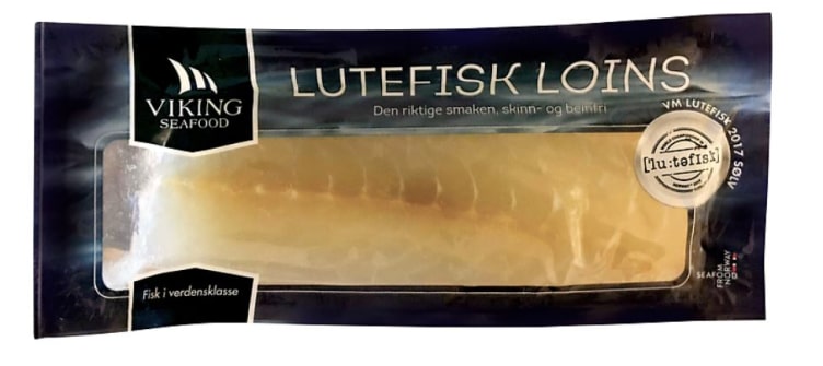 Lutefiskloin Torsk u/Skinn&Bein Ca800g