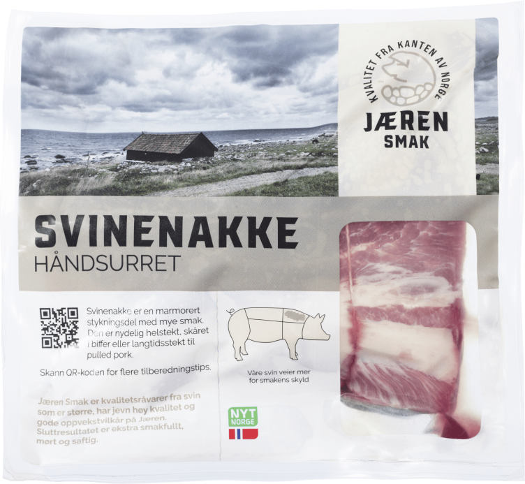 Svinenakke Ca1kg Jæren Smak