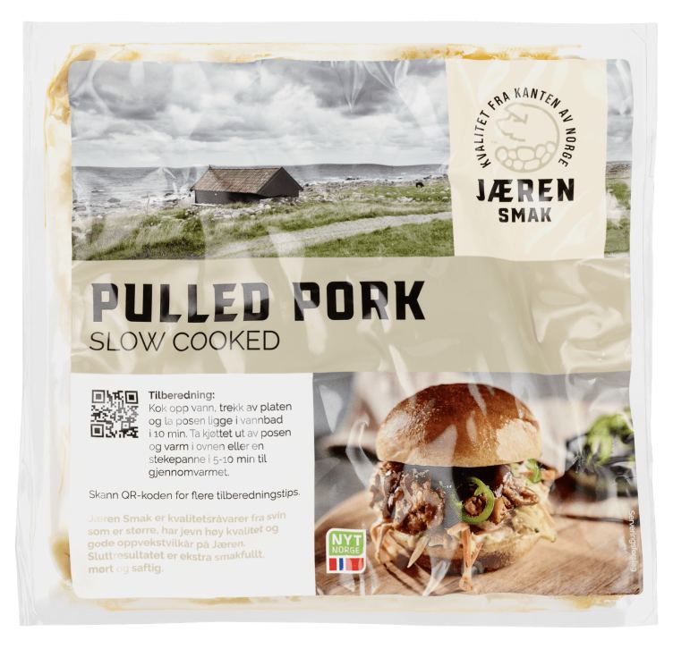 Pulled Pork Sous-Vide Ca600g Jæren Smak