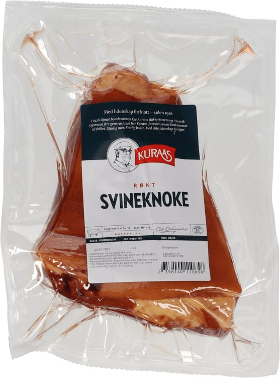 Svineknoke Røkt Ca1,25kg Kuraas