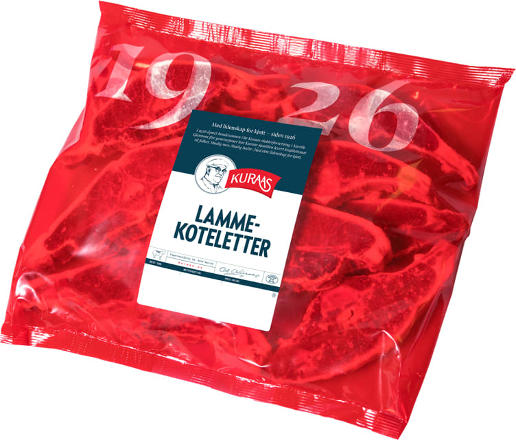 Bilde av Lammekotelett Frys Ca1kg Kuraas