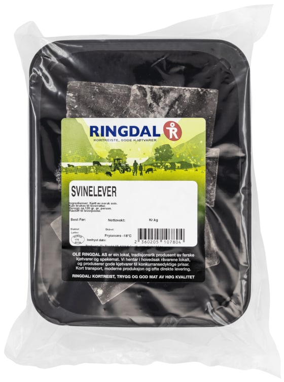 Svinelever Ca1kg Ringdal