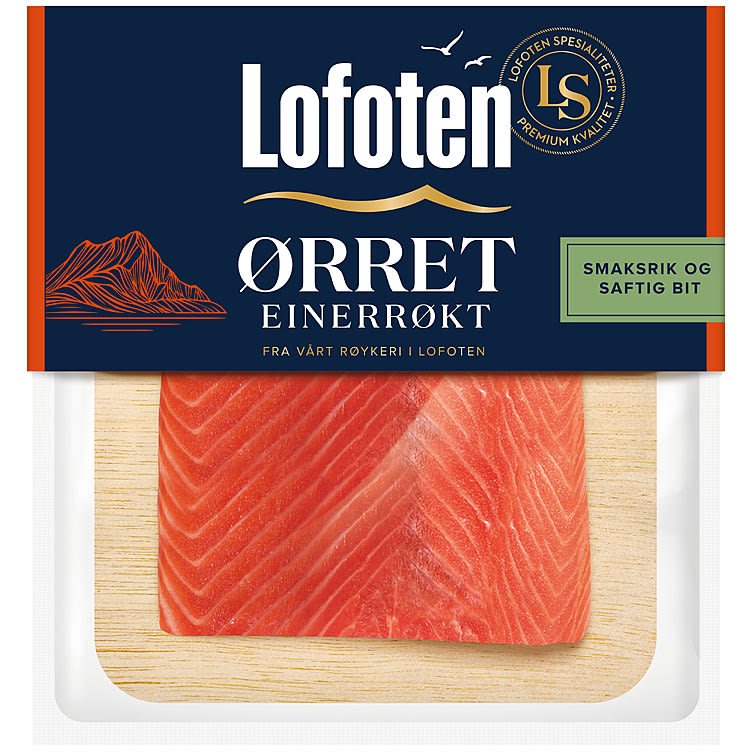 Product Image for Ørret Einerrøkt Bit Ca250g Lofoten