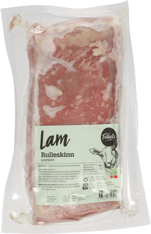 Lam Rulleskinn Ca1kg Folkets