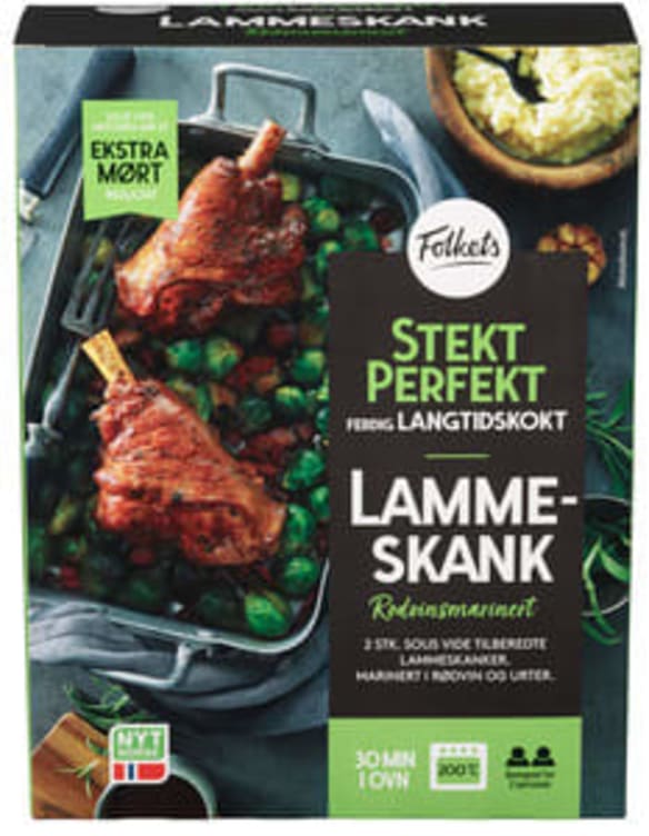 Lammeskank Rødvinsmarinert Ca750g Folkets