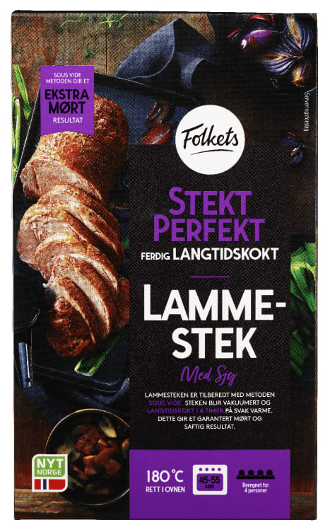 Lammestek M Sjy Ca1,3kg Stekt Perfekt