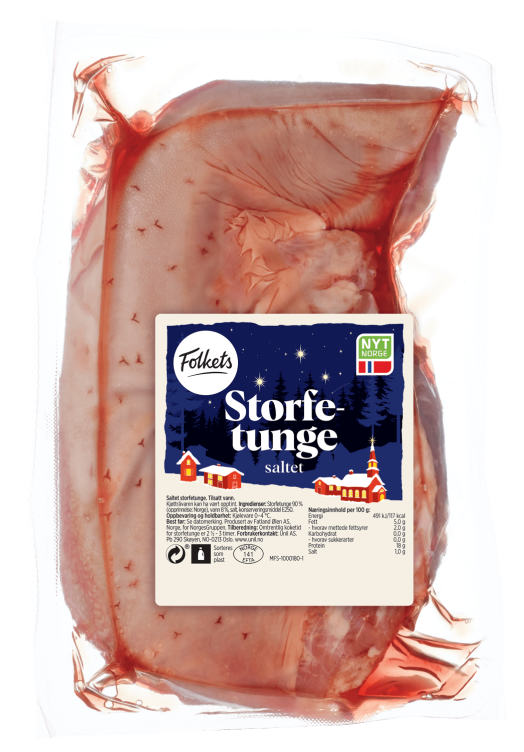 Storfetunge Saltet Ca1,5kg Folkets
