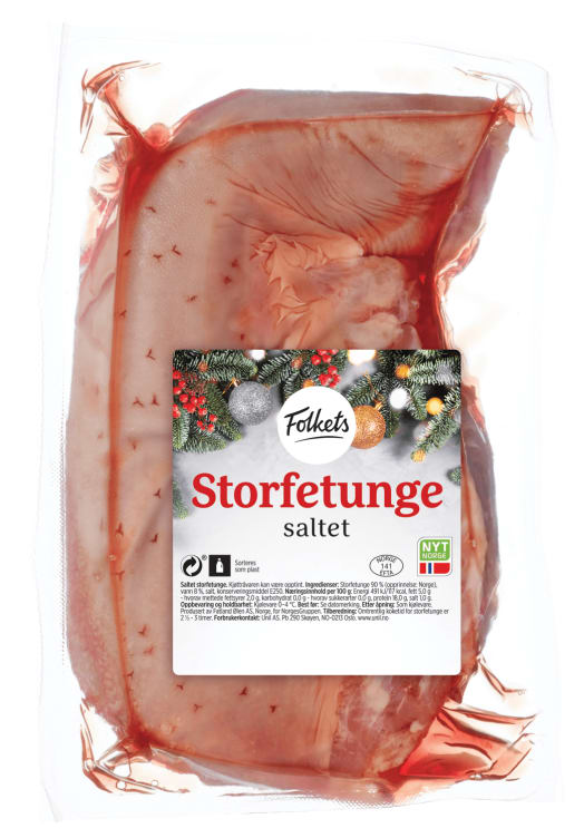 Storfetunge Saltet Ca1,5kg Folkets