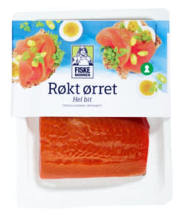 Ørret Røkt Bit Ca300g Fiskemannen