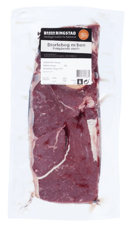 Product Image for Storfebog m/Ben skivet ca 1,5kg Frittgående
