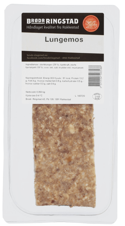 Lungemos Ca400g Brødr.Ringstad