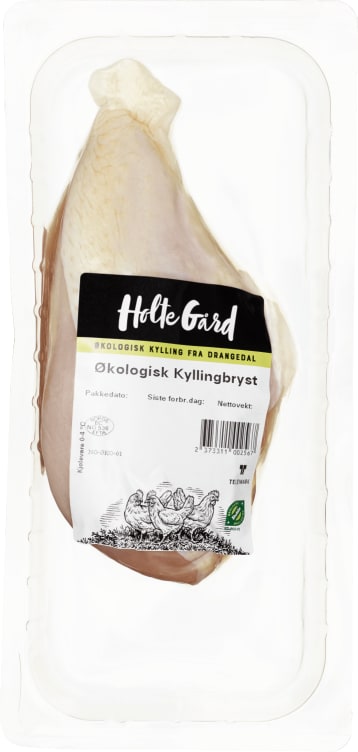 Kyllingbryst Økologisk Ca300g Holte