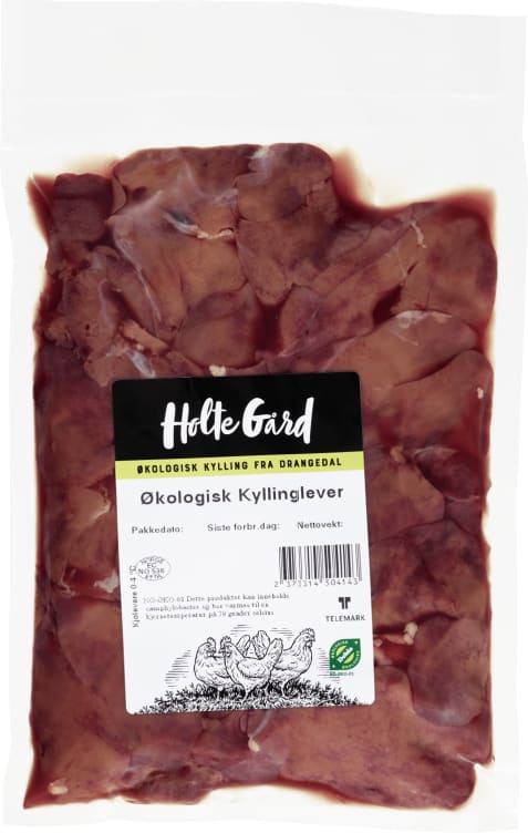 Kyllinglever Økologisk Fersk Ca390g Holte