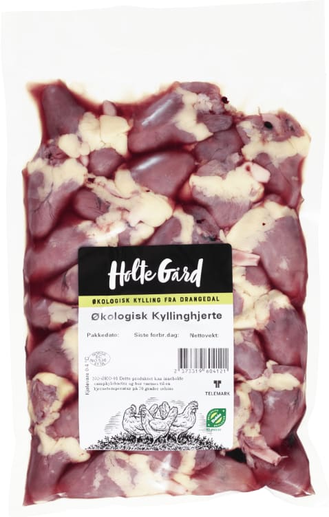 Kyllinghjerte Økologisk Ca450g Holte