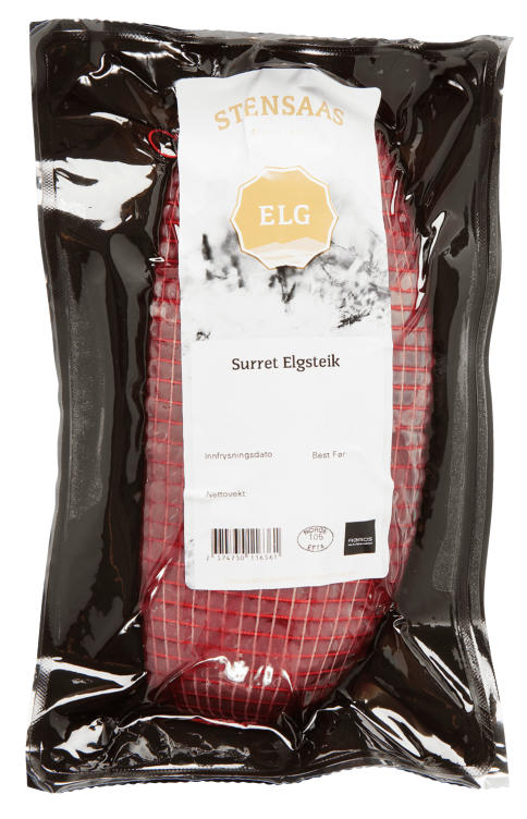 Elgstek Surret Benfri Lårstek Ca1,5kg Stensaas