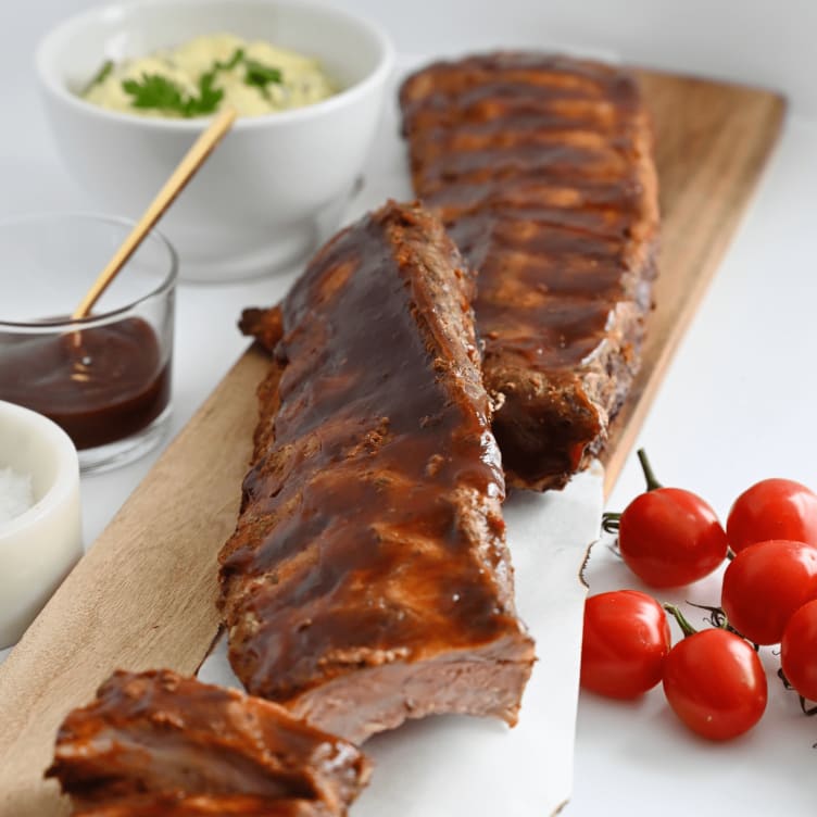 Bilde av Spareribs Forkokt Ca450g Eide Heimelaga