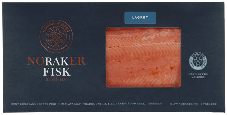 Rakfisk Filet Lagret Noraker Gård