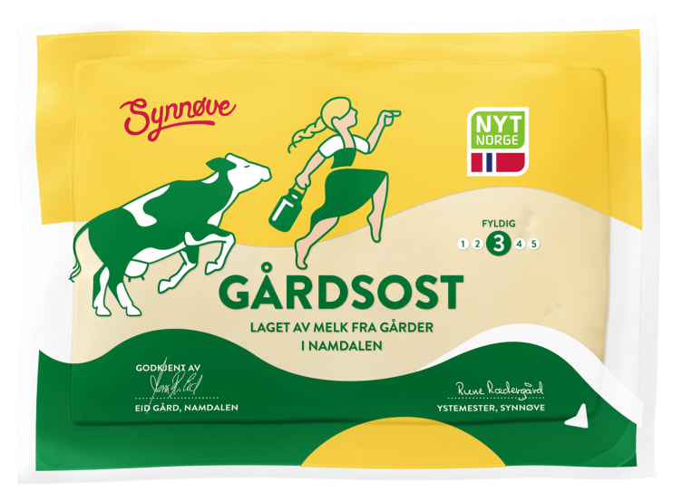 Gårdsost Ca1kg Synnøve