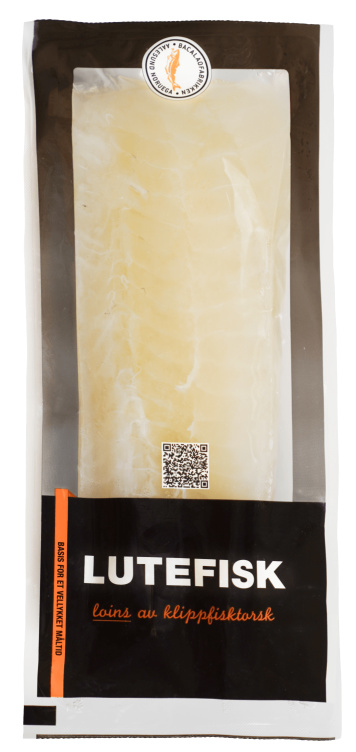 Lutefisk Loin Av Klippfisk Torsk Ca700g