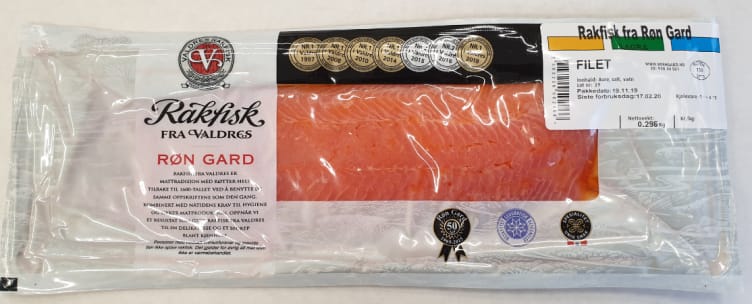 Bilde av Rakfisk Filet Lagret Ca400g Røn Gard