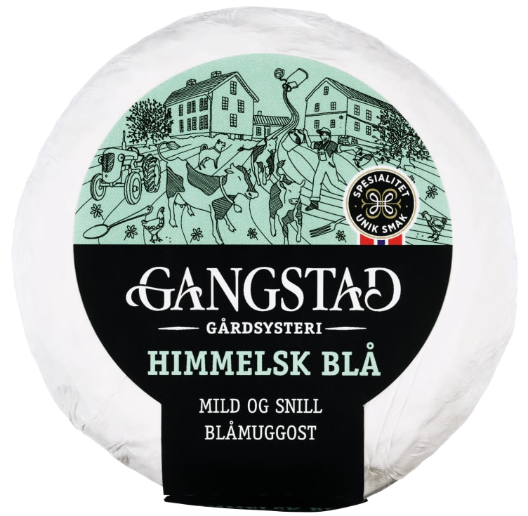 Himmelsk Blå Ca200g Gangstad