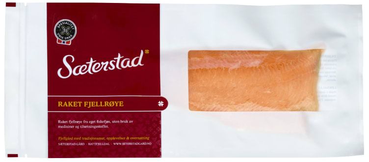 Fjellrøye Filet Raket Ca250g Sæterstad