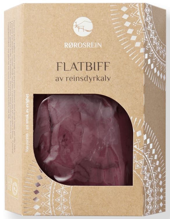 Rein Flatbiff Frys Ca500g Rørosrein