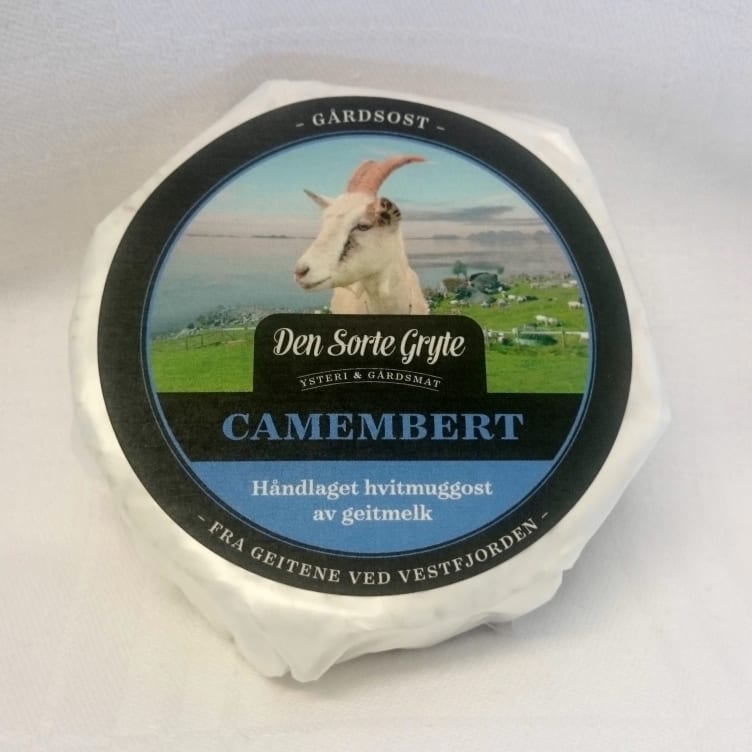 Camembert Ca100g Den Sorte Gryte