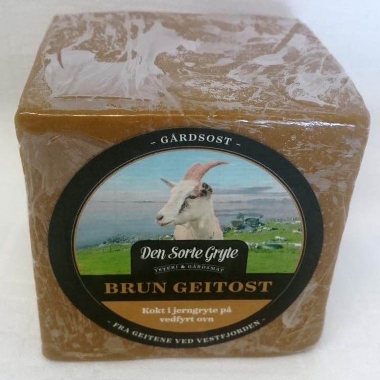 Geitost Brun Ca400g Den Sorte Gryte