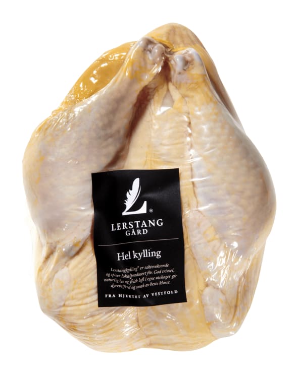 Kylling hel Ca1,8kg Lerstang